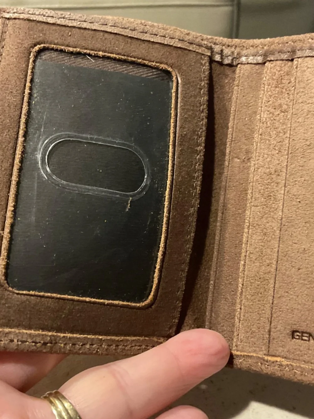 Roper Leather Trifold Wallet Stars and Stripes New